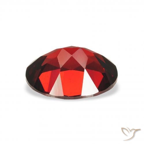 Granato Almandino Rosso scuro naturale da 2.38 ct, Ovale, VS