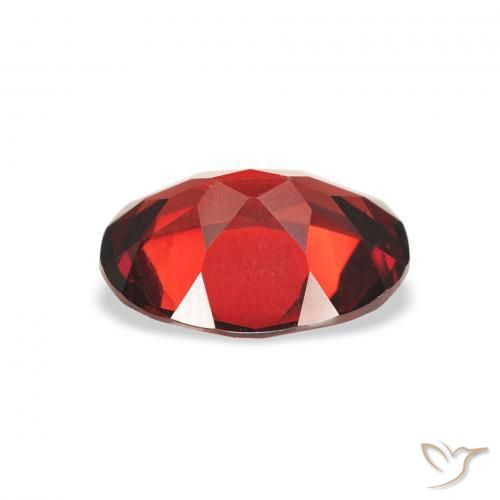 Granato Almandino Rosso scuro naturale da 2.07 ct, Ovale, VS