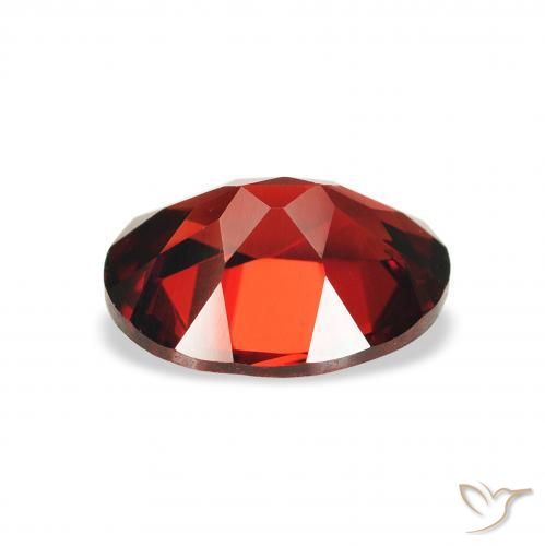 Granato Almandino Rosso scuro naturale da 2.17 ct, Ovale, VS