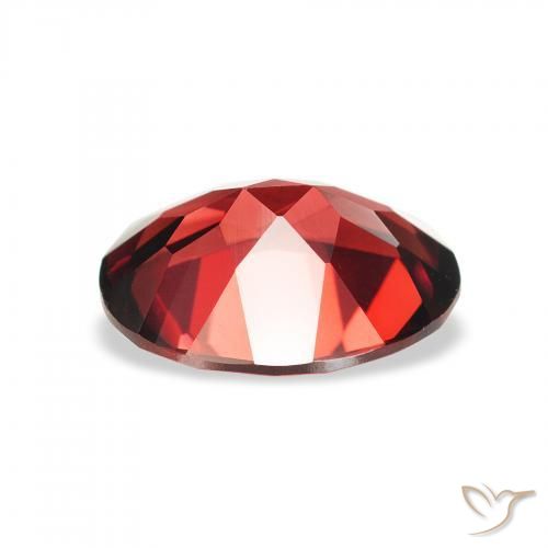 Granato Almandino Rosso scuro naturale da 2.11 ct, Ovale, VVS-VS