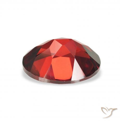 Granato Almandino Rosso scuro naturale da 2.35 ct, Ovale, VVS-VS