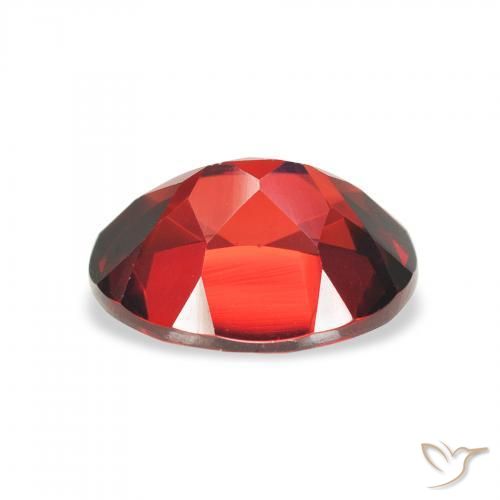 Granato Almandino Rosso scuro naturale da 2.33 ct, Ovale, VVS-VS
