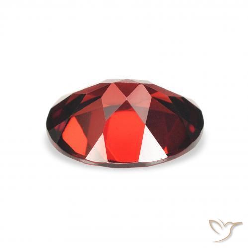 Granato Almandino Rosso scuro naturale da 2.13 ct, Ovale, VVS-VS