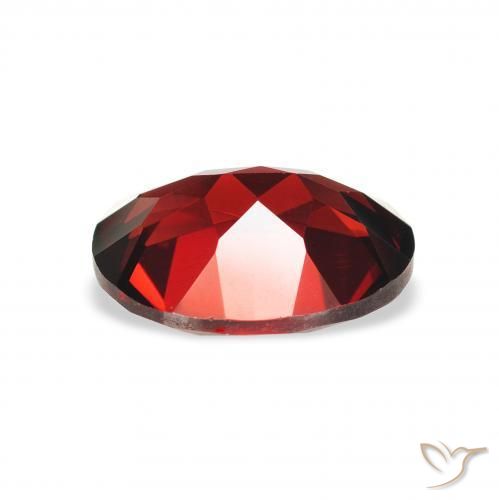 Granato Almandino Rosso scuro naturale da 2.37 ct, Ovale, VVS-VS