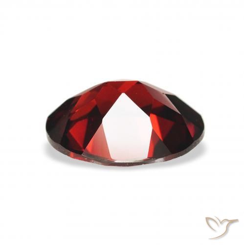 Granato Almandino Rosso scuro naturale da 2.19 ct, Ovale, VS