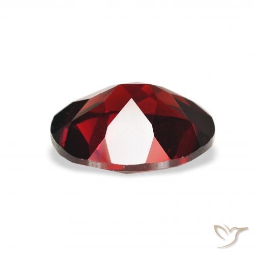 Granato Almandino Rosso Sangue Profondo naturale da 2.29 ct, Ovale, VS