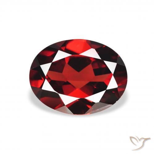 1.94ct Naturale Rosso scuro Granato Almandino, Ovale, VS