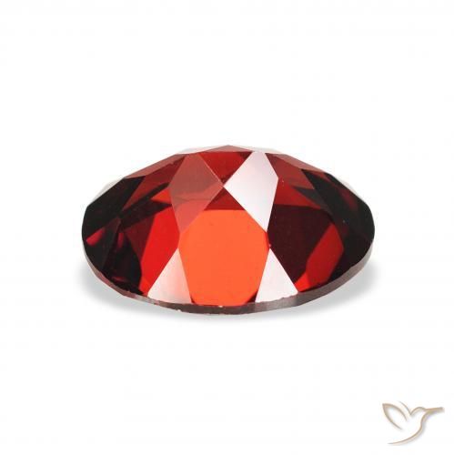 Granato Almandino Rosso Sangue Profondo naturale da 2.32 ct, Ovale, VS