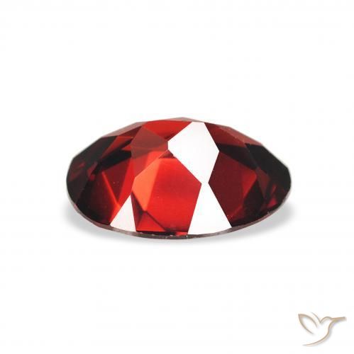 Granato Almandino Rosso scuro naturale da 1.94 ct, Ovale, VS