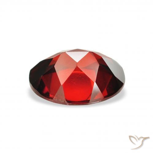 Granato Almandino Rosso scuro naturale da 2.13 ct, Ovale, VS