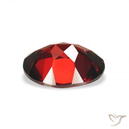 Granato Almandino Rosso Sangue Profondo naturale da 1.99 ct, Ovale, VS