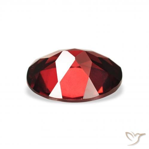 Granato Almandino Rosso scuro naturale da 2.15 ct, Ovale, VS