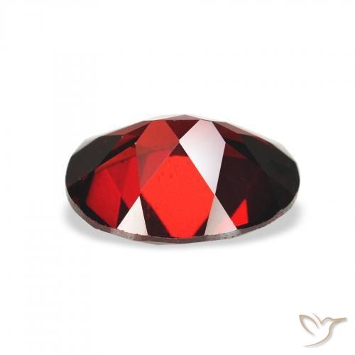 Granato Almandino Rosso scuro naturale da 2.14 ct, Ovale, VS