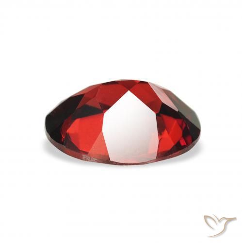 Granato Almandino Rosso scuro naturale da 2.04 ct, Ovale, VS