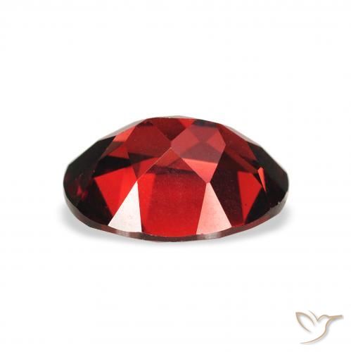 Granato Almandino Rosso scuro naturale da 2.30 ct, Ovale, VS