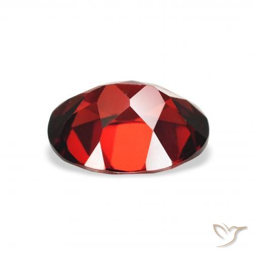 Granato Almandino Rosso scuro naturale da 2.32 ct, Ovale, VS