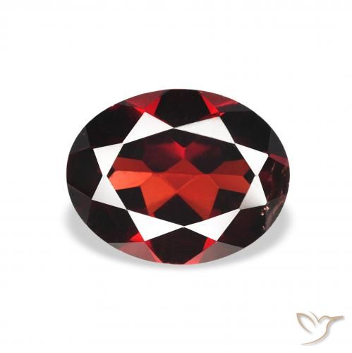 1.81ct Naturale Rosso Sangue Profondo Granato Almandino, Ovale, VS