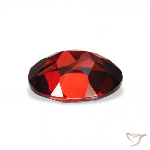 Granato Almandino Rosso scuro naturale da 2.23 ct, Ovale, VS