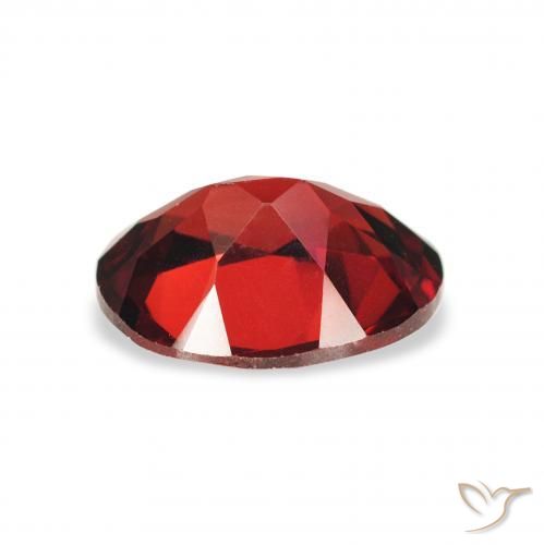 Granato Almandino Rosso scuro naturale da 2.15 ct, Ovale, VVS-VS