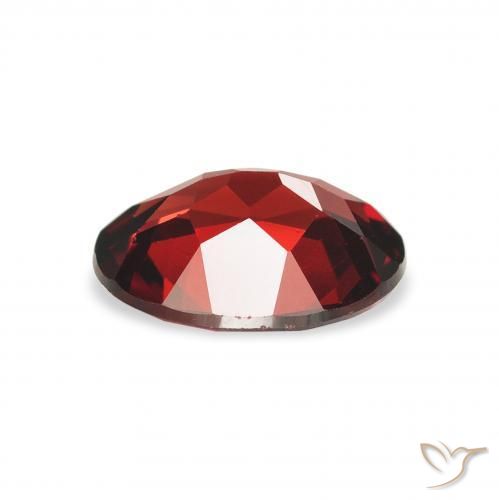 Granato Almandino Rosso scuro naturale da 1.94 ct, Ovale, VVS-VS
