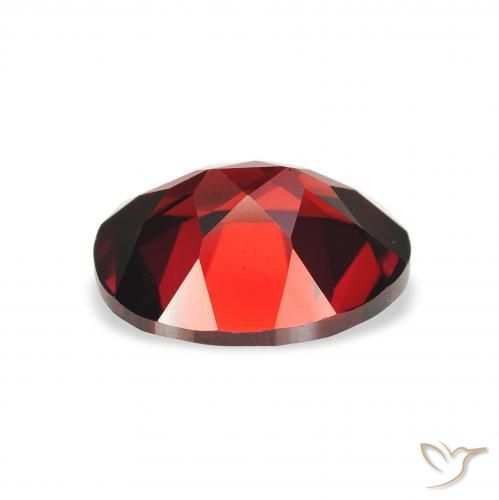 Granato Almandino Rosso scuro naturale da 2.32 ct, Ovale, VVS-VS