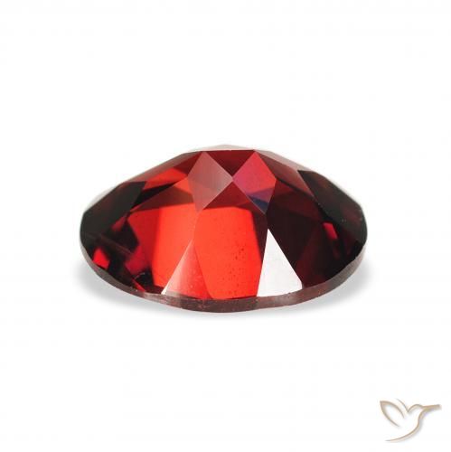 Granato Almandino Rosso scuro naturale da 2.23 ct, Ovale, VVS-VS
