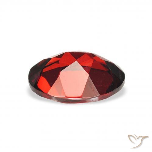 Granato Almandino Rosso scuro naturale da 2.18 ct, Ovale, VVS-VS