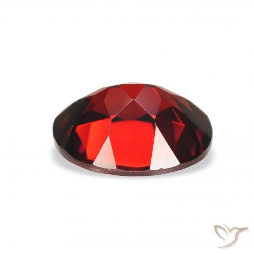Granato Almandino Rosso scuro naturale da 2.13 ct, Ovale, VS