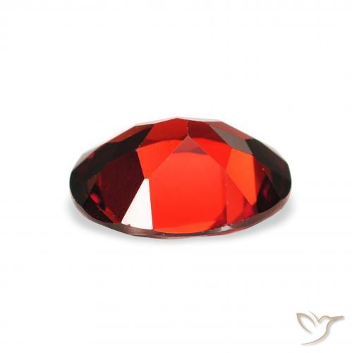 Granato Almandino Rosso scuro naturale da 1.99 ct, Ovale, VS