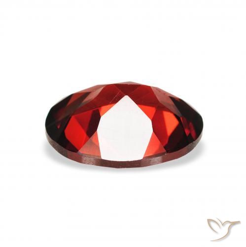 Granato Almandino Rosso scuro naturale da 2.09 ct, Ovale, VS