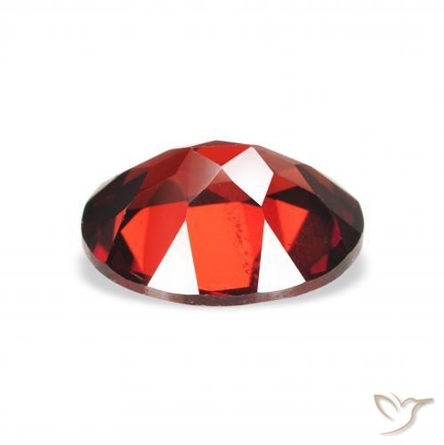 Granato Almandino Rosso Sangue Profondo naturale da 2.19 ct, Ovale, VS