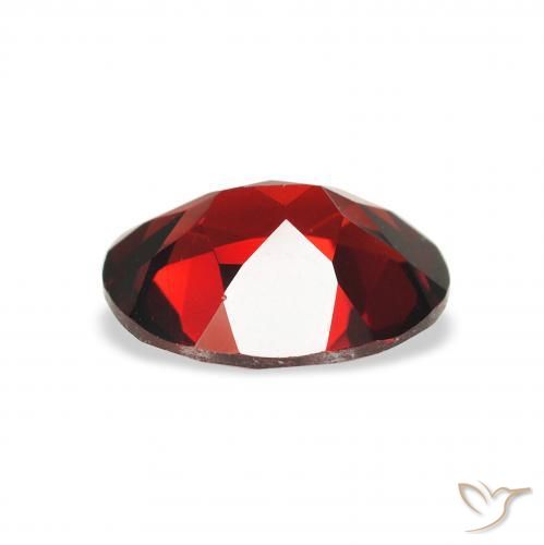 Granato Almandino Rosso Sangue Profondo naturale da 2.16 ct, Ovale, VS