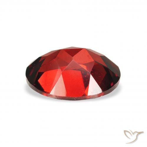 Granato Almandino Rosso Sangue Profondo naturale da 2.38 ct, Ovale, VS