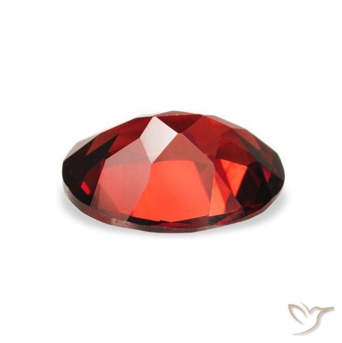 Granato Almandino Rosso Sangue Profondo naturale da 2.15 ct, Ovale, VS