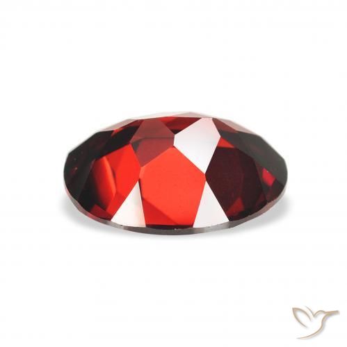 Granato Almandino Rosso scuro naturale da 2.06 ct, Ovale, VVS-VS