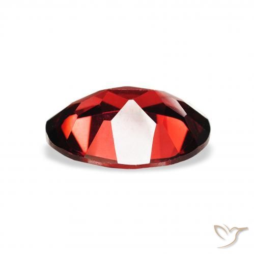 Granato Almandino Rosso scuro naturale da 1.95 ct, Ovale, VVS-VS