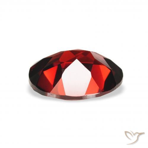 Granato Almandino Rosso scuro naturale da 2.13 ct, Ovale, VVS-VS
