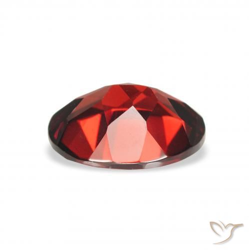 Granato Almandino Rosso scuro naturale da 2.15 ct, Ovale, VVS-VS