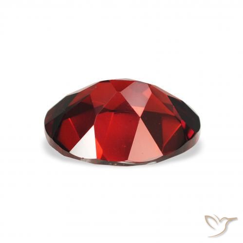 Granato Almandino Rosso scuro naturale da 2.19 ct, Ovale, VVS-VS