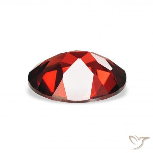 Granato Almandino Rosso scuro naturale da 2.01 ct, Ovale, VVS-VS