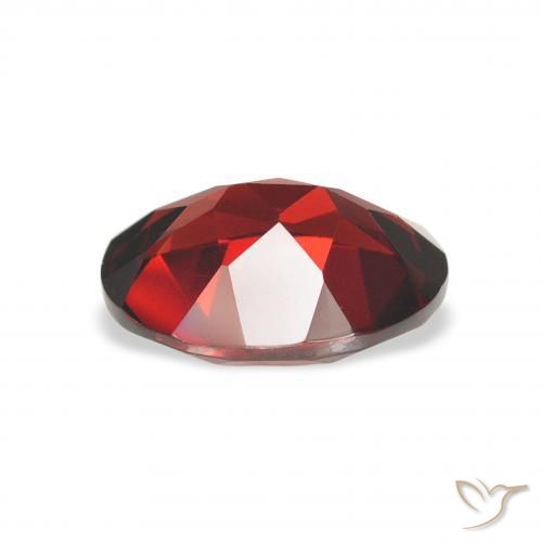Granato Almandino Rosso Sangue Profondo naturale da 2.21 ct, Ovale, VVS-VS