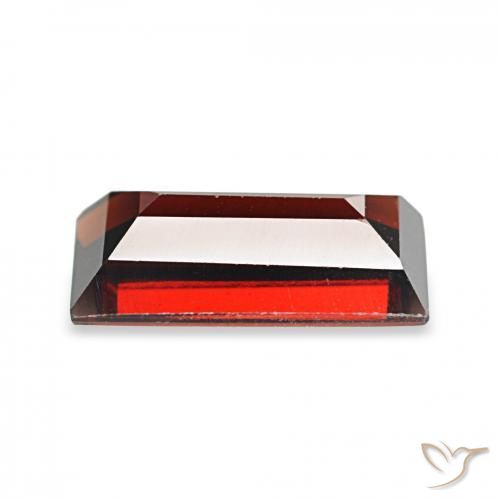 Granato Almandino Rosso scuro naturale da 2.04 ct, Taglio a baguette, VVS