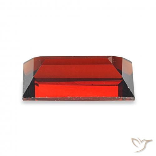 Granato Almandino Rosso scuro naturale da 2.09 ct, Taglio a baguette, VVS