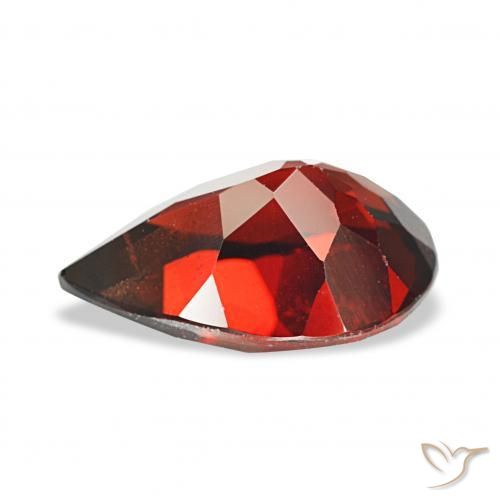 Granato Almandino Rosso scuro naturale da 3.61 ct, Forma a pera, VS