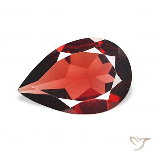 2.71ct Rosso scuro Granato Almandino Pietre preziose, Forma a pera, VVS
