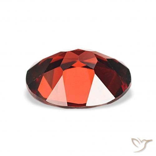 Granato Almandino Rosso Sangue Profondo naturale da 3.73 ct, Ovale, VVS