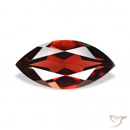 1.83ct Rosso scuro Granato Almandino, Taglio marquise, VVS