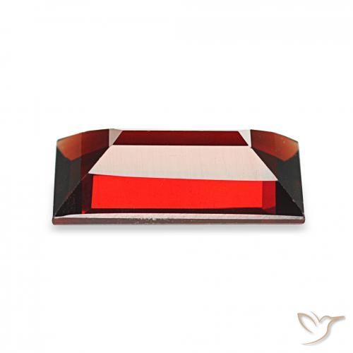 Granato Almandino Rosso scuro naturale da 1.78 ct, Taglio a baguette, VVS