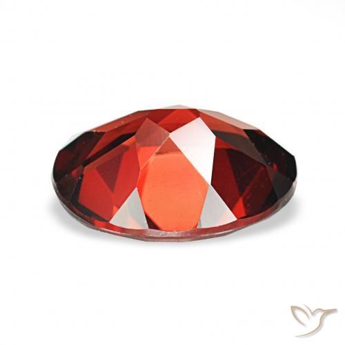 Granato Almandino Rosso scuro naturale da 2.16 ct, Ovale, VVS