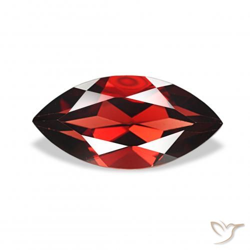 2.22ct Rosso Sangue Profondo Granato Almandino, Taglio marquise, VVS